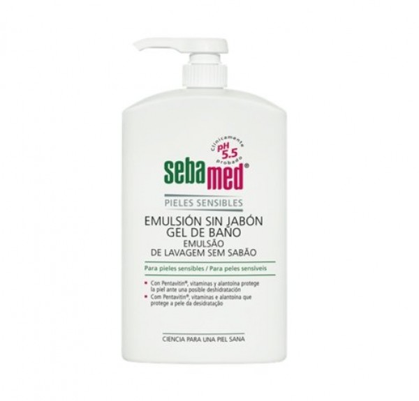 Emulsión sin Jabón, 1000 ml. - Sebamed