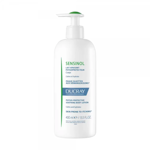 Sensinol Leche Corporal Calmante Fisioprotectora, 400 ml. - Ducray