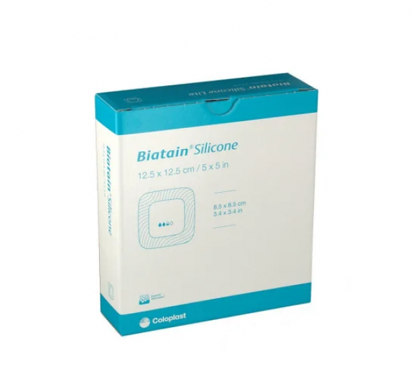 Biatain Silicone Apósito Estéril 12,5 x 12,5 cm , 3 ud . - Coloplast