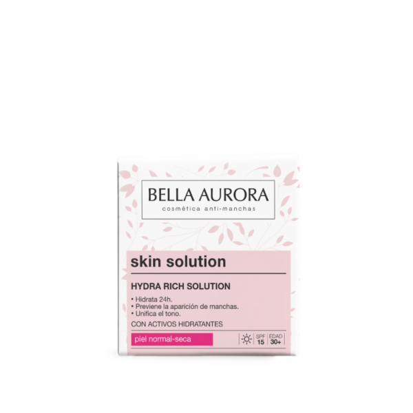 Skin Solution Crema Hydra Rich Intensiva Día , 50 ml. - Bella Aurora