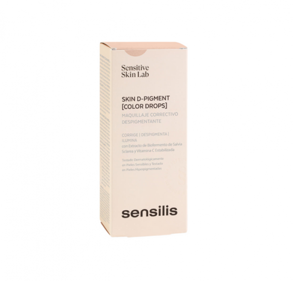 Skin D-Pigment [Color Drops] 05_Peche Rosé, 30 ml. - Sensilis