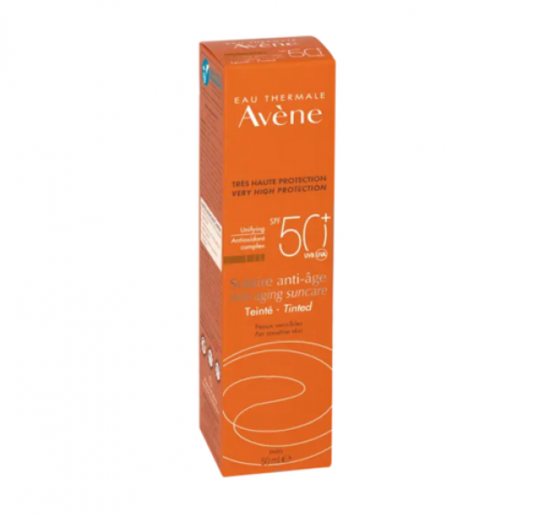 Crema Anti-edad con Color SPF 50+, 50 ml. - Avene