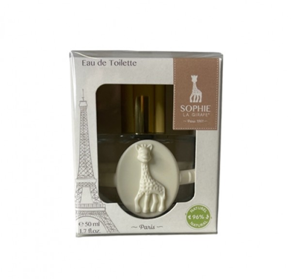 Sophie la Girafe Eau de Soin Perfumada+ Mordedor de Regalo 0m+, 50 ml. - Sophie la Girafe