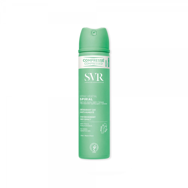 Spirial Desodorante Spray Vegetal, 75 ml. - SVR