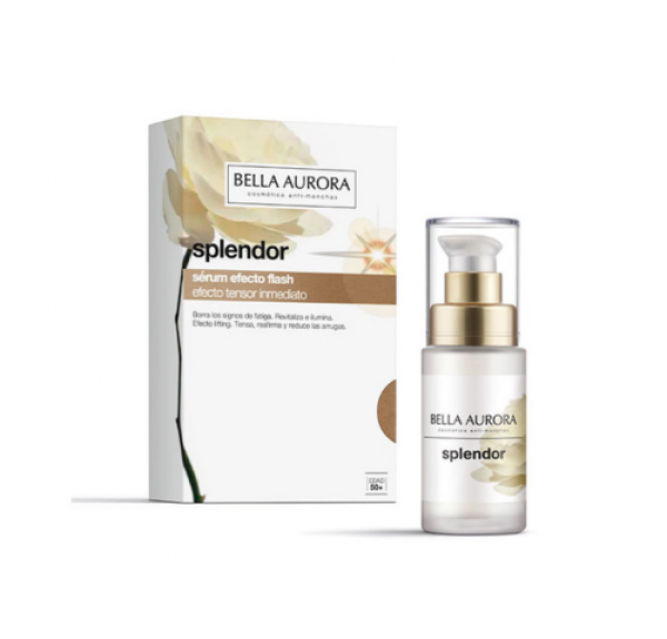 Splendor Sérum Antiedad con Efecto Flash, 30 ml - Bella Aurora
