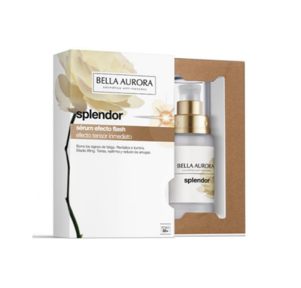 Splendor Sérum Antiedad con Efecto Flash, 30 ml - Bella Aurora