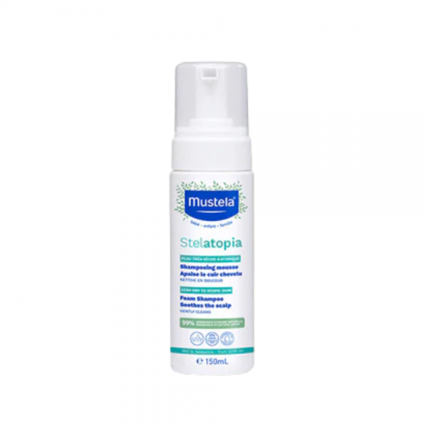 Stelatopia Champú Mousse, 150 ml. - Mustela