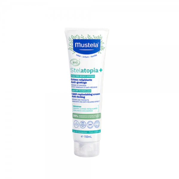 Stelatopia+ Crema Relipidizante BIO, 150 ml. - Mustela
