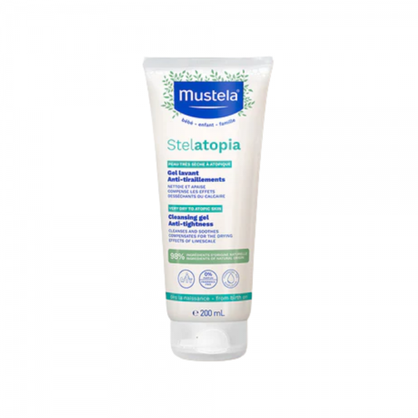 Stelatopia Gel de baño con Girasol BIO, 200 ml. - Mustela