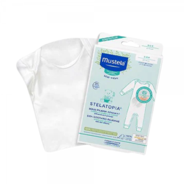 Stelatopia Pijama de Alivio, 6-12 meses. - Mustela