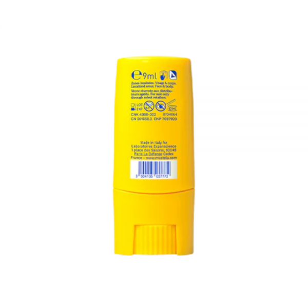 Stick Solar alta Protección SPF50, 9 ml. - Mustela