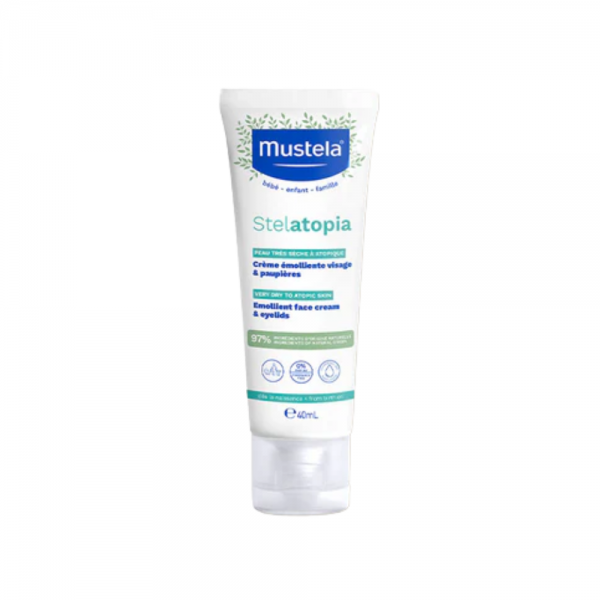 Stelatopia Crema facial Emoliante, 40 ml. - Mustela