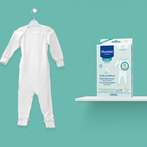 Stelatopia Pijama de Alivio, 6-12 meses. - Mustela