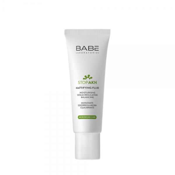 Stop Akn Fluido Matificante, 40 ml. - BABE