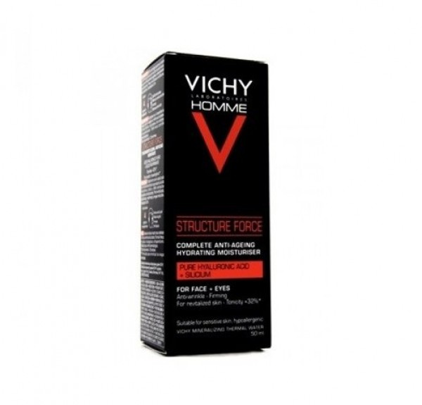 Structure Force Crema Facial Hombre, 50 ml. - Vichy