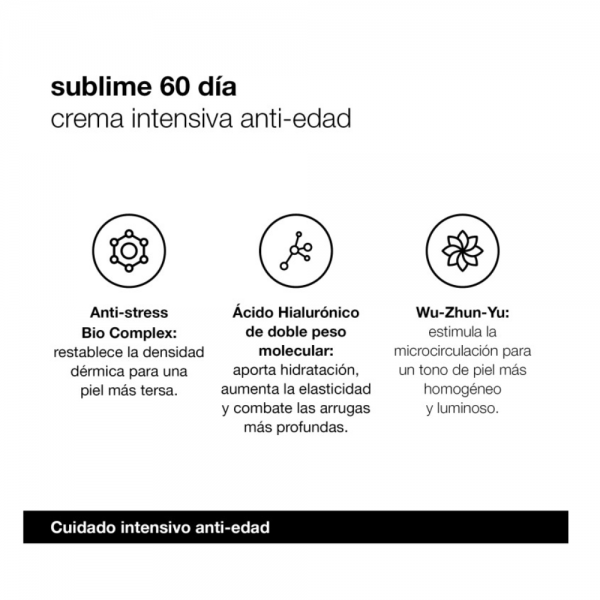 Sublime 60 Día Crema Intensiva Anti-edad, 50 ml. - Bella Aurora