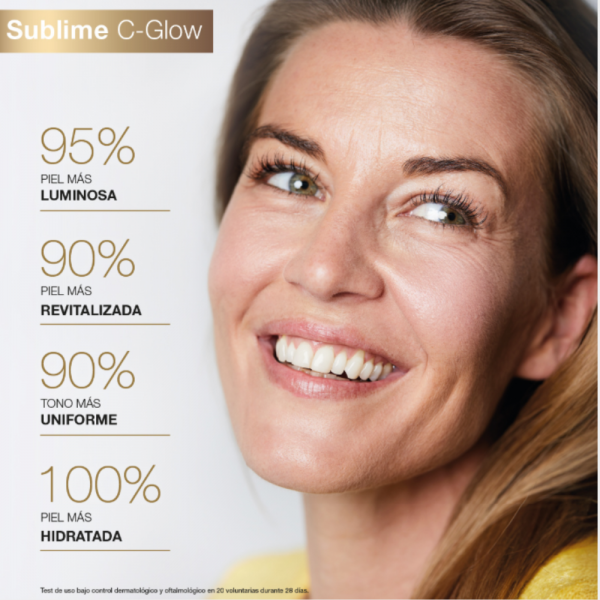 Sublime C-Glow Crema Iluminadora Antiedad, 50 ml. - Bella Aurora 