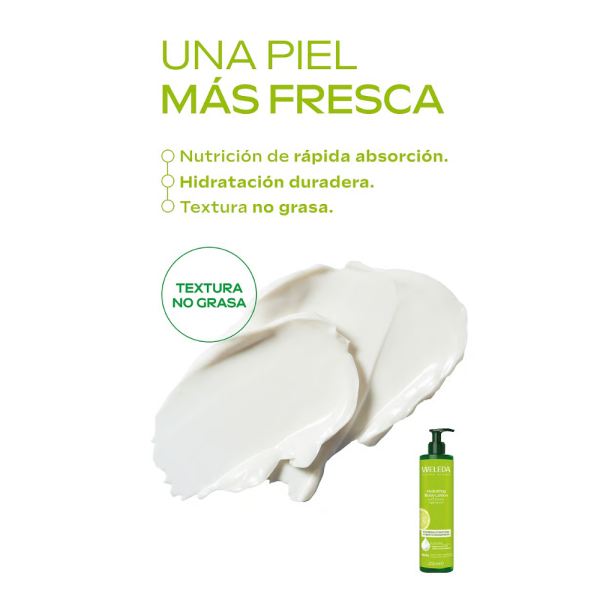 Leche Corporal Refrescante de Citrus, 250ml. - Weleda