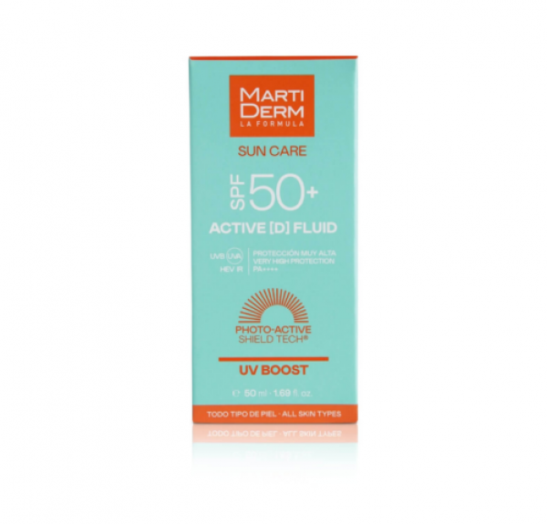 Sun Care Active (D) Fluid SPF50+, 50 ml. - Martiderm