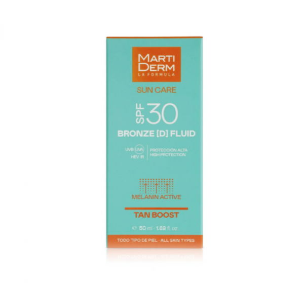Sun Care Bronze (D) Fluid SPF30, 50 ml. - Martiderm