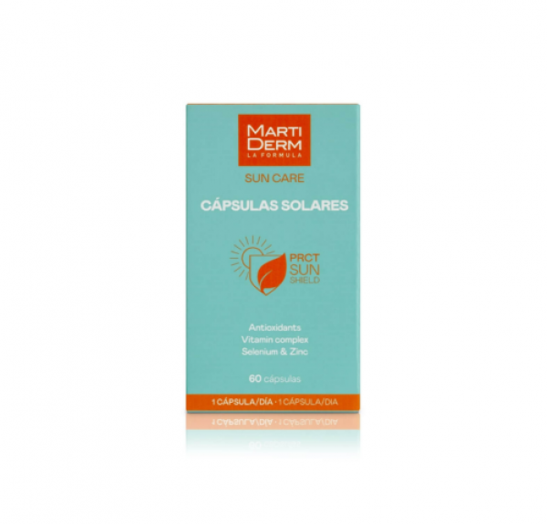 Sun Care Cápsulas Solares, 60 Caps. - Martiderm