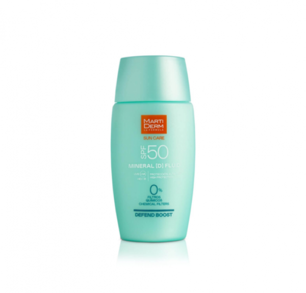Sun Care Mineral (D) Fluid SPF50, 50 ml. - Martiderm