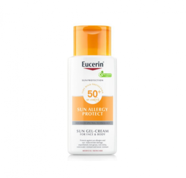 Sun Body Allergy Protect Gel-Crema FPS 50+, 150 ml.- Eucerin