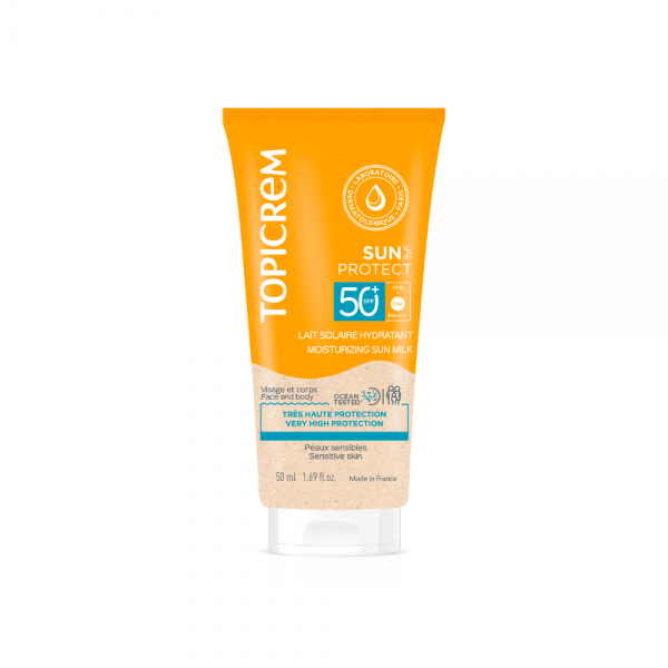SUN PROTECT Leche SPF50+, 50 ml. - Topicrem