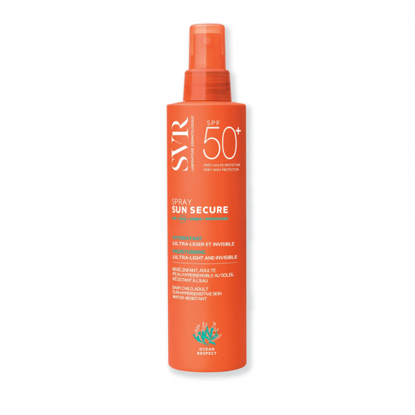 Sun Secure Spray Hidratante Ultra Ligero SPF 50, 200 ml. - SVR