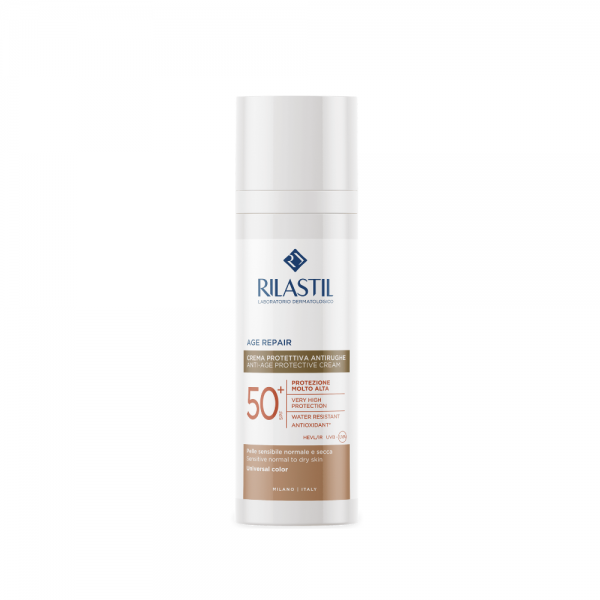 Sun System Age Repair SPF 50+ Color, 40 ml. - Rilastil