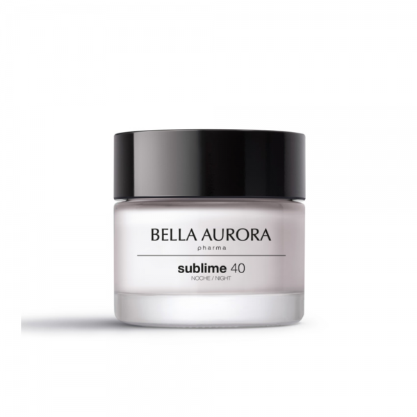 Sublime 40 Noche Crema Antioxidante Anti-edad, 50 ml. - Bella Aurora