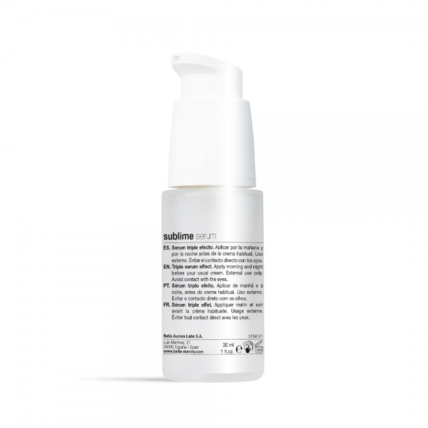 Sublime Sérum Triple Efecto, 30 ml. - Bella Aurora