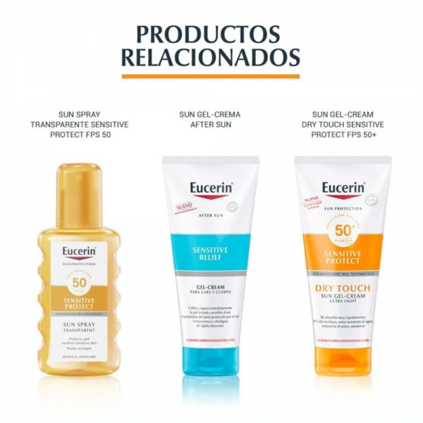 Sun Face Oil Control Crema con Color Tono Medio FPS50+, 50 ml. - Eucerin