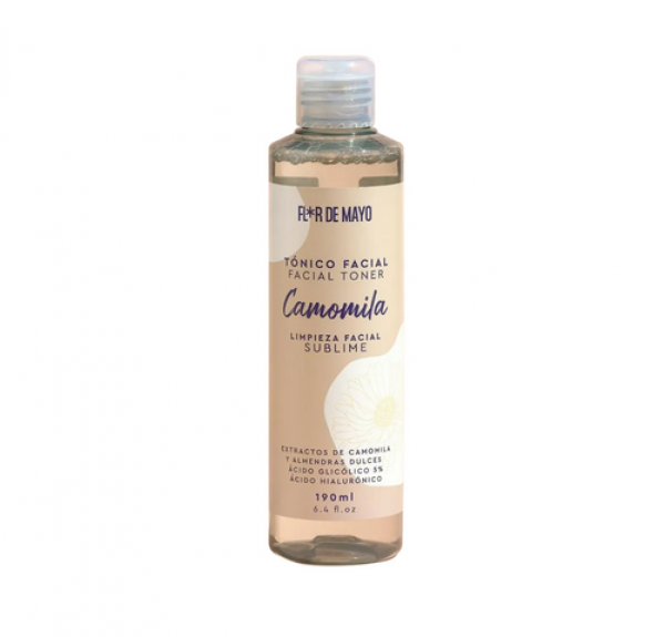 Tónico Facial Camomila, 190 ml. - Flor de Mayo