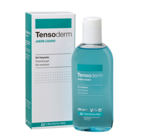 Tensoderm Jabón Líquido, 200 ml.- Laboratorios Viñas