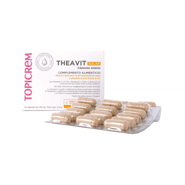 Theavit Solar, 30 Caps. - Topicrem