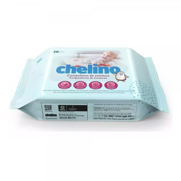 CAJA TOALLITAS INFANTILES CHELINO (12 X 60 uds)