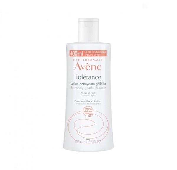 Tolérance Loción Limpiadora Gelificada, 400 ml.- Avène