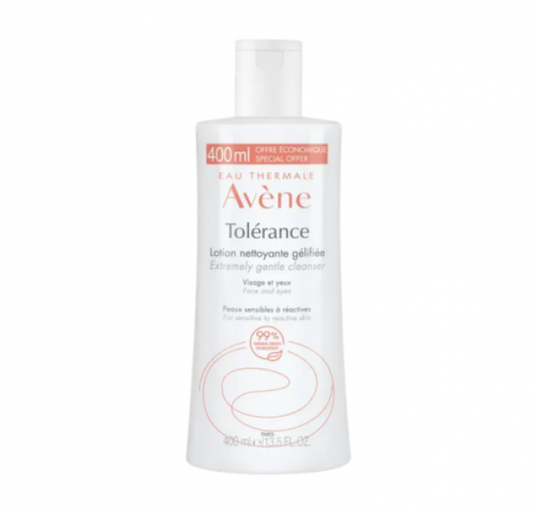Tolérance Loción Limpiadora Gelificada, 400 ml.- Avène
