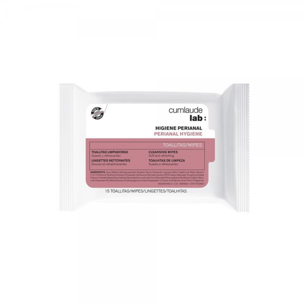 Toallitas Perineales, 15 ud. - Cumlaude Lab