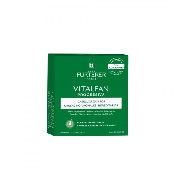 Vitalfan Anticaída Progresiva, 30 Caps. - René Furterer