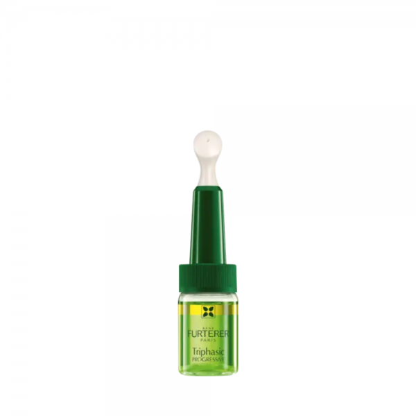 Triphasic Progressive Tratamiento Anticaída Progresiva, 8 x 5,5 ml. - René Furterer
