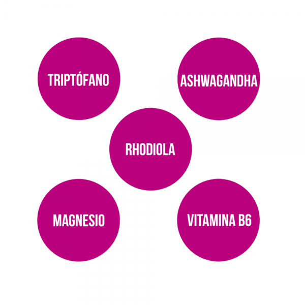 Triptófano Plus con Ashwagandha + Rhodiola y Magnesio, 60 Comp. - Ana Maria Lajusticia