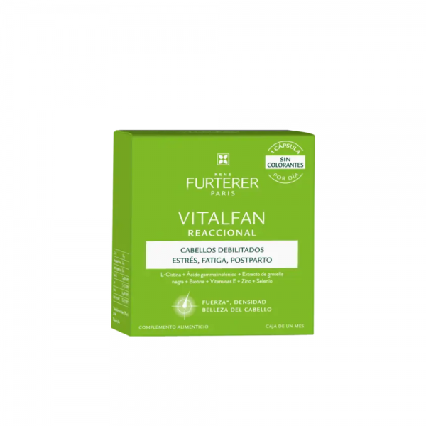 Vitalfan Anticaída Reaccional,30 Caps. - René Furterer