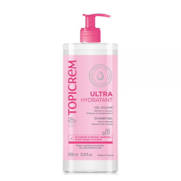 UH Gel de Ducha Suave, 1000 ml. - Topicrem 