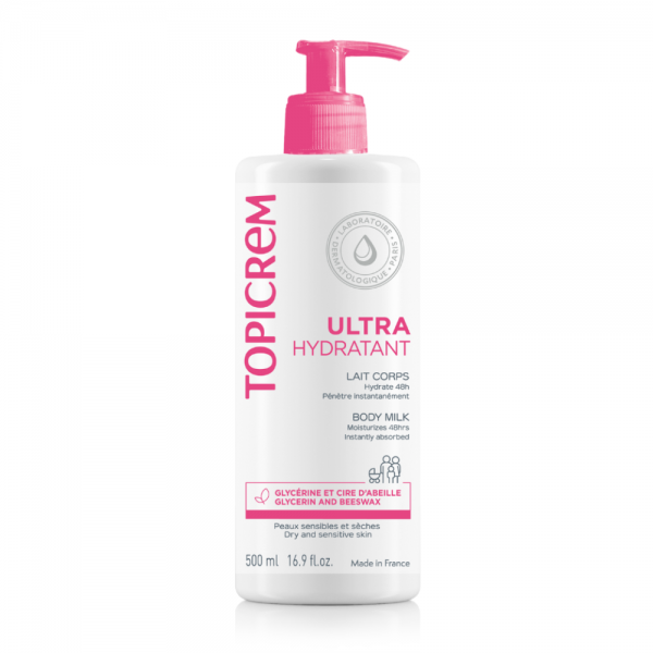 UH Leche Ultra- Hidratante Corporal, 500 ml. - Topicrem