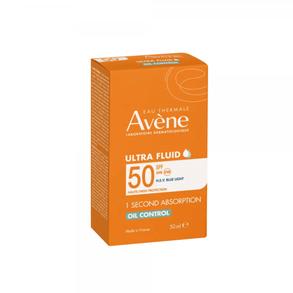 Ultra Fluido Oil Control SPF50, 50 ml. - Avene