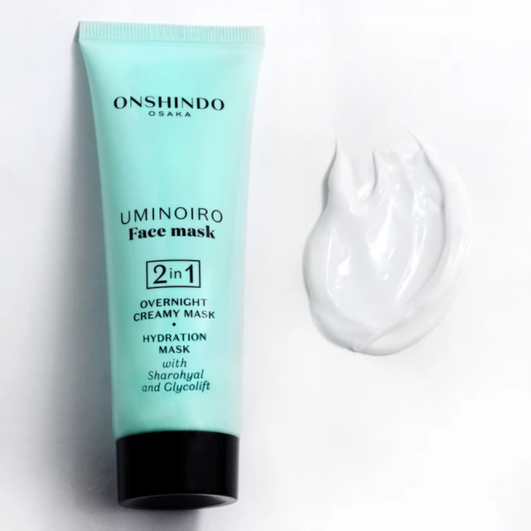 Uminoiro Mascarilla Facial de Doble Uso, 75 ml. - Onshindo Osaka