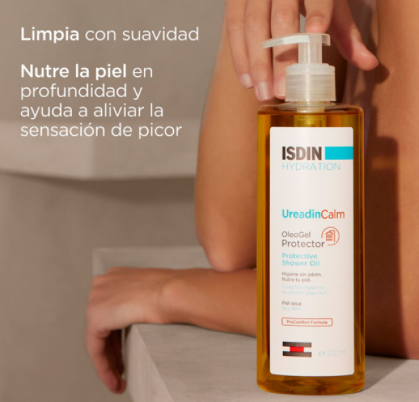Ureadin Calm Oleogel Protector, 400 ml. - Isdin