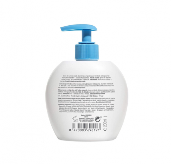 Ureadin Manos Crema de Manos Pump Protect, 200 ml. - Isdin
